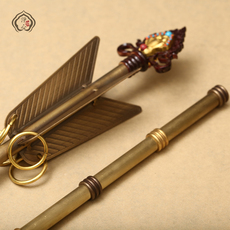 Буддийский сувенир 藏传佛教用品财神幡 箭 密宗法器纯铜箭幡包邮