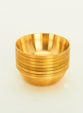 纯铜供水碗供杯圣水碗堂纯铜摆件