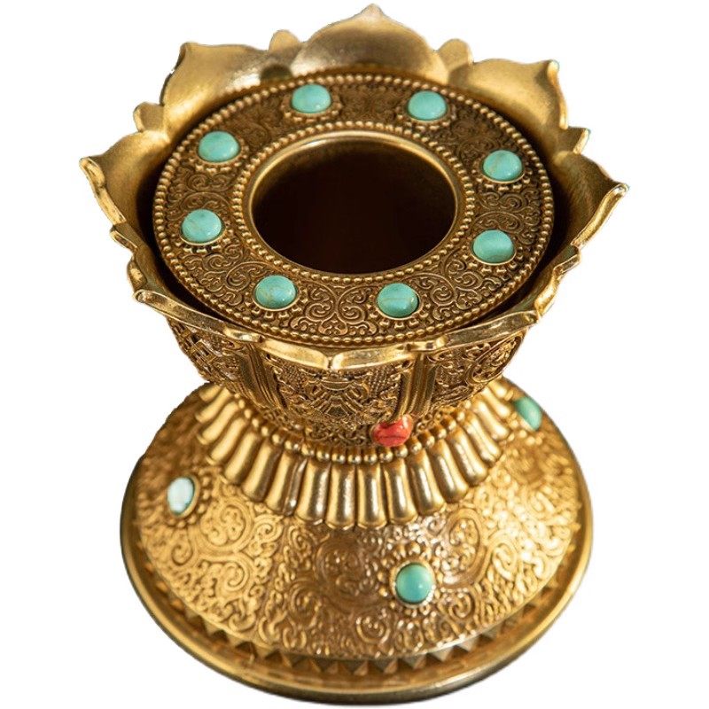 纯铜手摇转金轮莲花底座佛像莲台八吉祥转金筒底座手摇转动轮摆件,淘宝优惠券,粉丝福利购,淘宝优惠卷