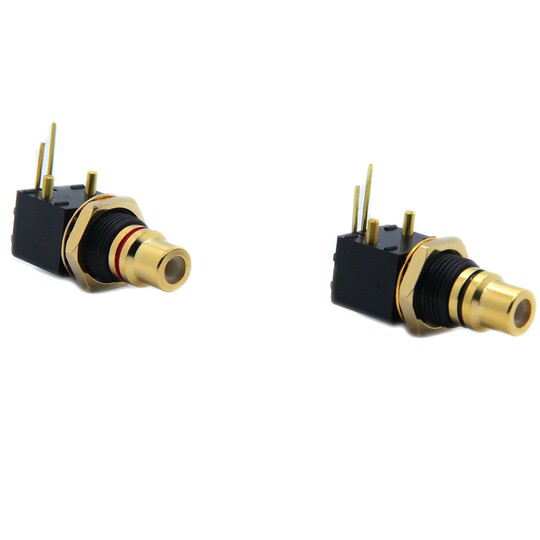 Exported Taiwanese gold-plated RCA decoder coaxial