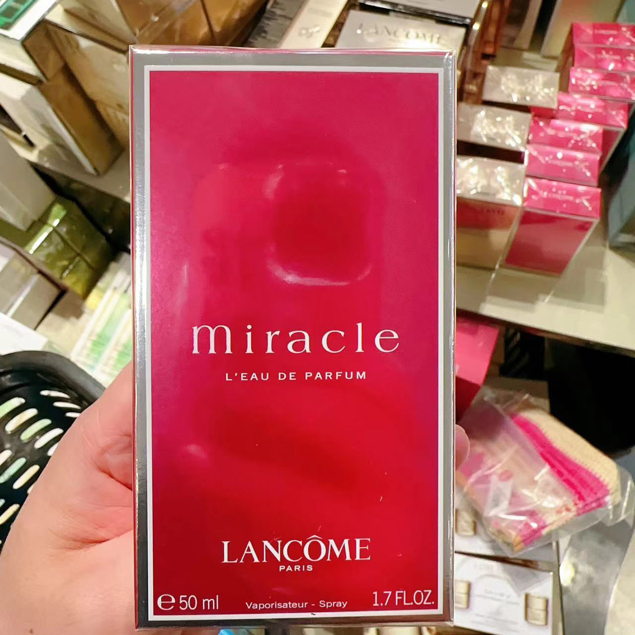 Lancome Miracle兰蔻奇迹香水真爱女士淡香氛持久清新50ml