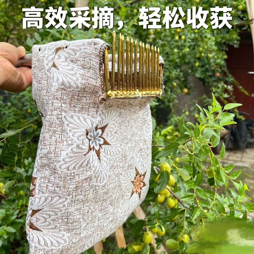 新款摘枣子神器加厚酸枣镀锌钢摘果器采果山枣柏树摘枣神器工具,淘宝优惠券,粉丝福利购,淘宝优惠卷