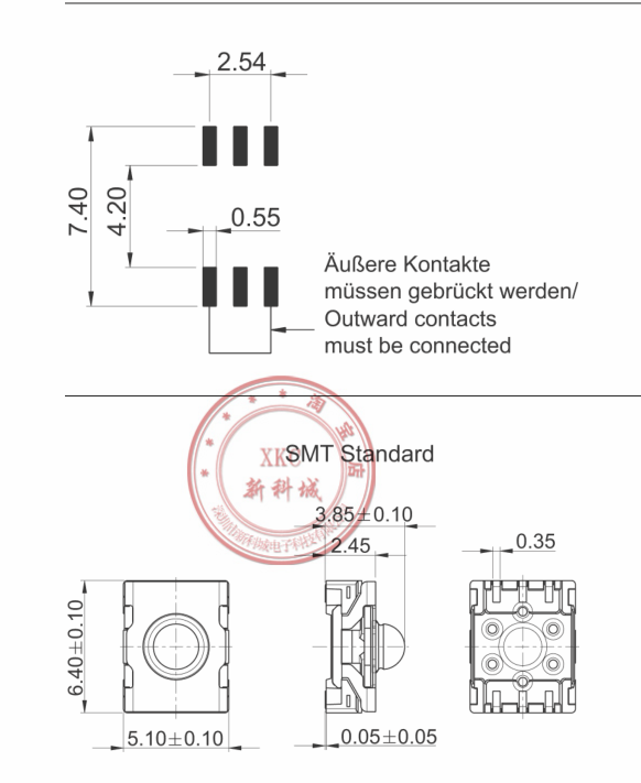 CT TC医疗设备按钮医疗仪器大众多功能方向盘的按键主板按键开关 - 图1