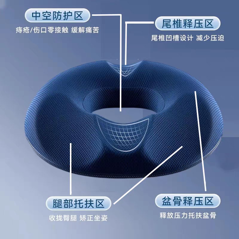 痔疮坐垫办公室久坐孕妇尾椎骨减压术后专用轮椅肛瘘防屁股痛产妇