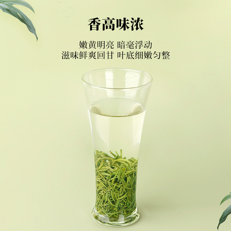 春茶上市文新信阳毛尖绿茶2024新茶茶叶明前特级一芽一叶100g*2罐 - 图2