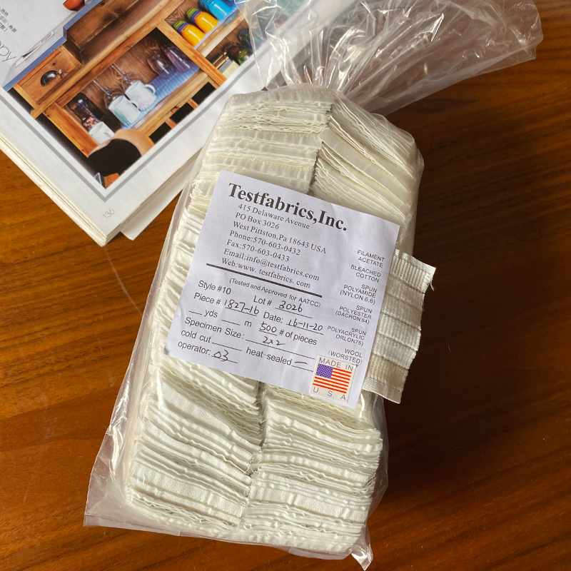 10#冷切 测试布AATCC10#号多纤维布美标六纤维布多纤维贴衬布附布,淘宝优惠券,粉丝福利购,淘宝优惠卷