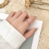 Hoa Bướm Kim cương Đá quý Vàng hồng Mùa hè Tươi mở Điều chỉnh nhẫn Nhật Bản Phong cách sang trọng Chỉ số Nhẫn ngón tay - Nhẫn nhẫn vàng 24k Nhẫn