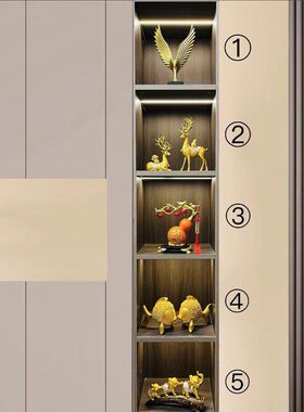 新中式电视酒柜装饰品摆件轻奢高档2025新款客厅家居玄关乔迁礼物