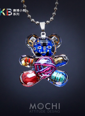 孤品原创设计蒸汽朋克吊坠项链