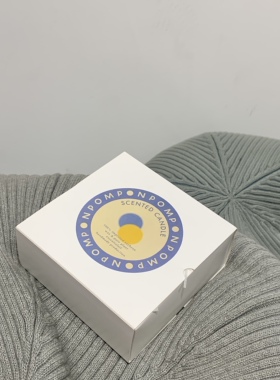 pompon新品芝士蛋糕蜡烛ins可爱