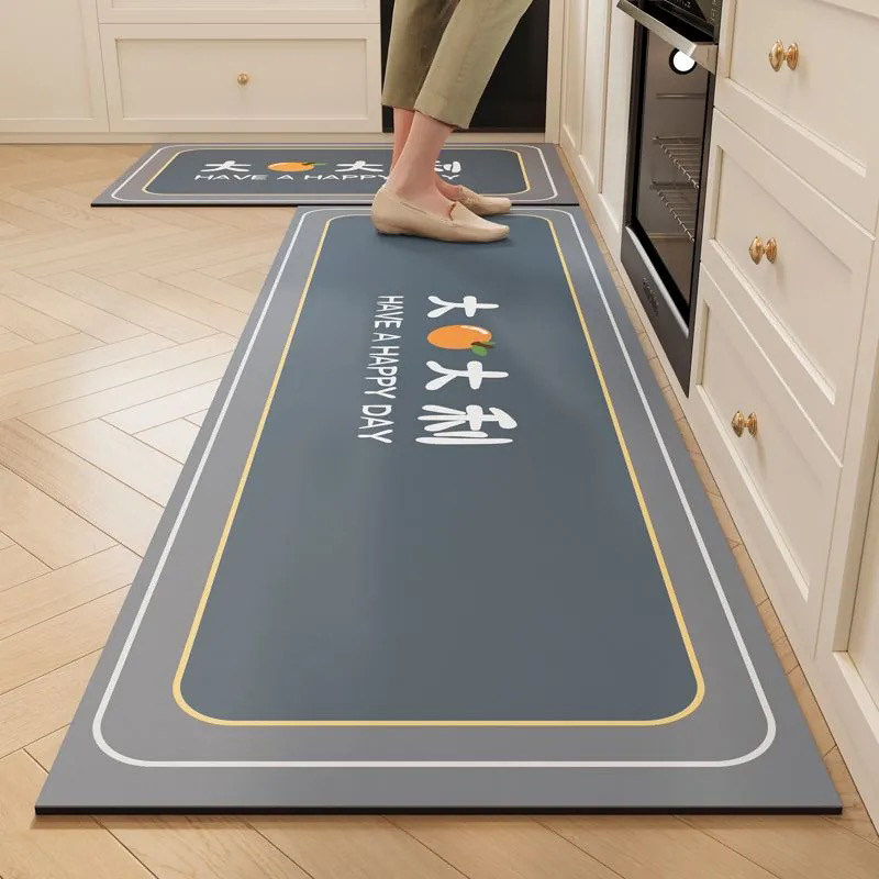 卡通厨房地垫简约吸水耐脏脚垫加厚免洗吸油耐磨速干地毯可裁剪,淘宝优惠券,粉丝福利购,淘宝优惠卷