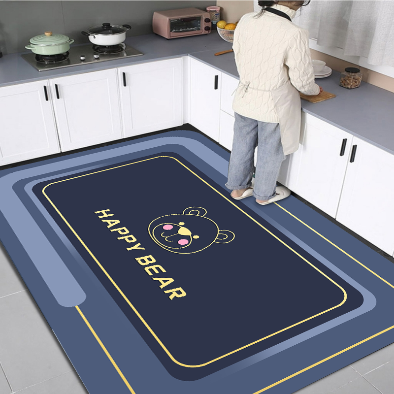 硅藻泥厨房地垫防滑防油吸水垫门口耐脏脚垫家用免洗可擦地毯满铺,淘宝优惠券,粉丝福利购,淘宝优惠卷