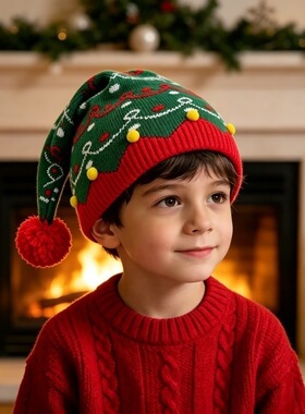 Knitted Hat Party Christmas Foreign Trade Day Parent Child