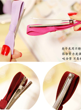 一字夹小卡子发夹淑女简约可爱