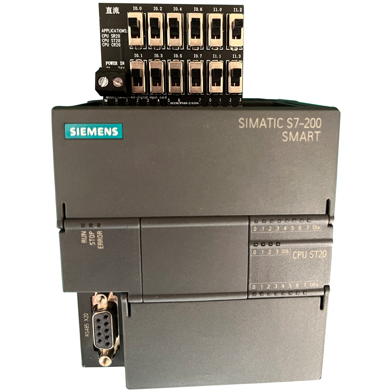 西门子S7-200Smart PLC 开关量输入调试器 编程学习仿真程序测试 - 图3