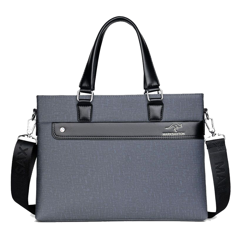 男士手提包横款单肩斜挎文件包背包 马克尚顿男士包袋
