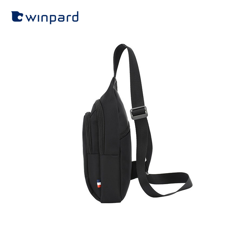 winpard男士胸包休闲运动斜挎包 威豹男士包袋
