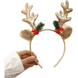 Высококлассный аксессуар для волос, рождественский ободок, блестки для ногтей, милые шпильки для волос для взрослых, наряжаться