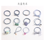 Летний комплект, аксессуар для волос, свежая резинка для волос, простой и элегантный дизайн