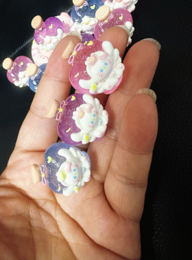 DIY高定仿真微缩立体食玩梦幻许愿魔法瓶娃屋道具摆台挂件奶油胶
