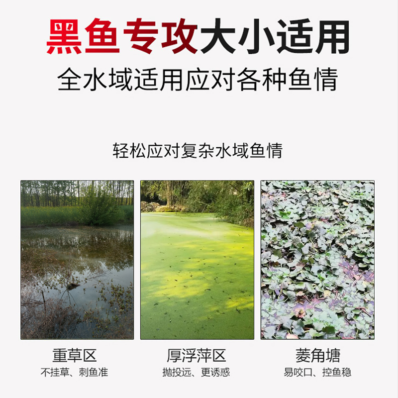 新款血之吻雷强打黑软虫浮水沉水软饵滑口黑鱼专杀远投高比重雷虫-图2