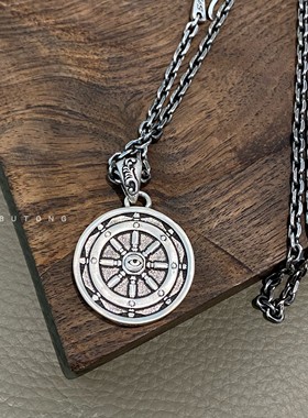 海盗骷髅朋克个性设计感男项链