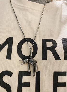 不同黑暗马戏团系列兔子泰银吊坠