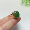 Fashion trendy Hetian jade gold inlaid hand jewelry for wife