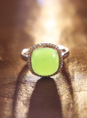 原创设计翡翠金镶玉手饰送妈妈