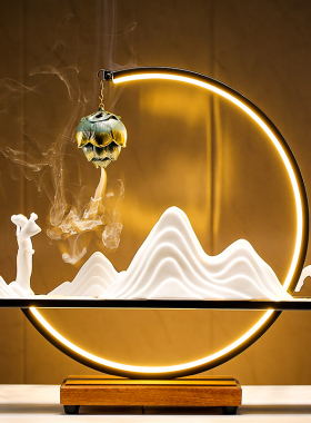 状元陶瓷陶瓷摆设中式茶室摆件