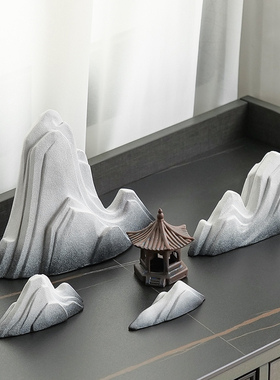 状元陶瓷陶瓷摆设中式茶室摆件