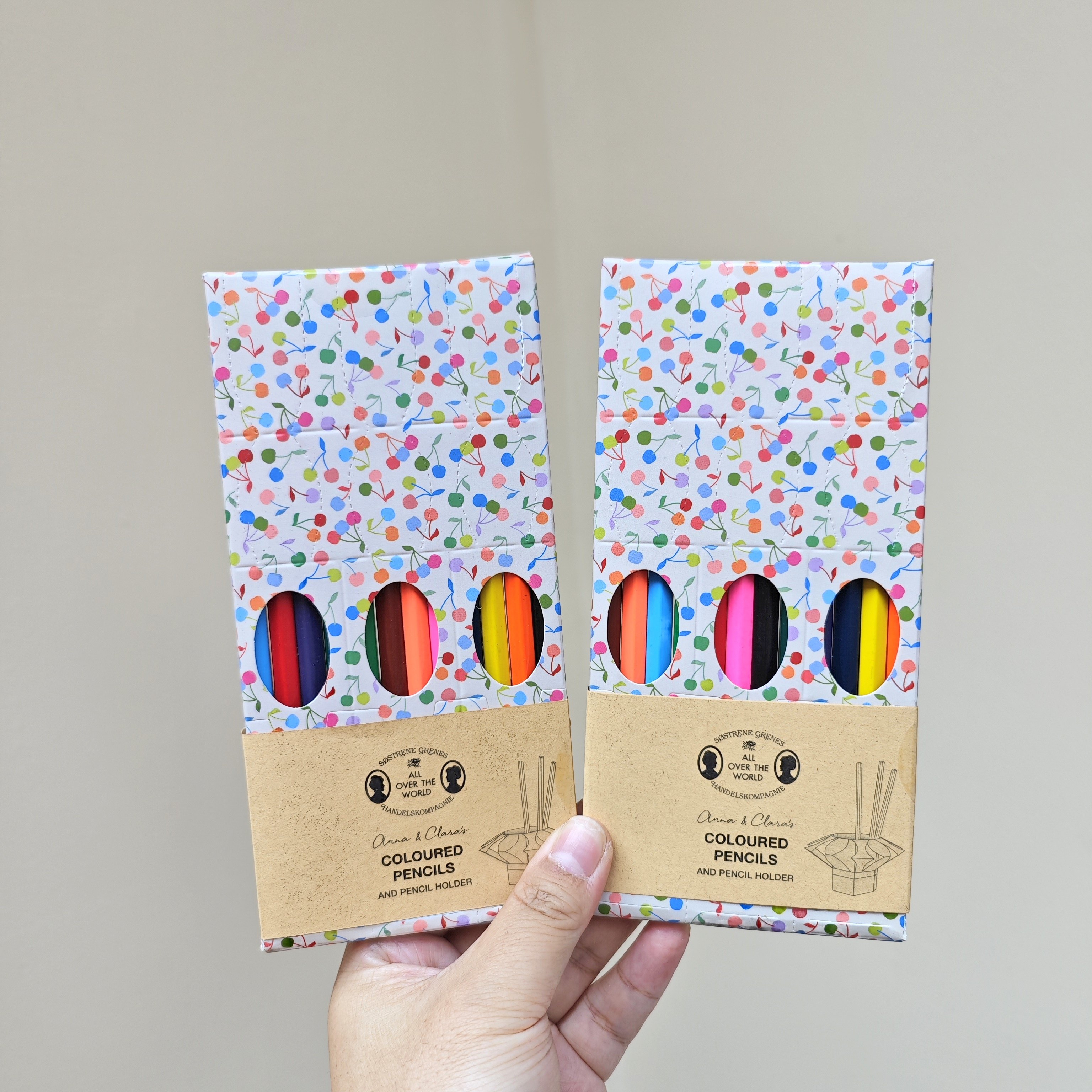 出口丹麦 SOSTRERE GRENES原装十二色彩色铅笔 儿童绘画用品工具,淘宝优惠券,粉丝福利购,淘宝优惠卷