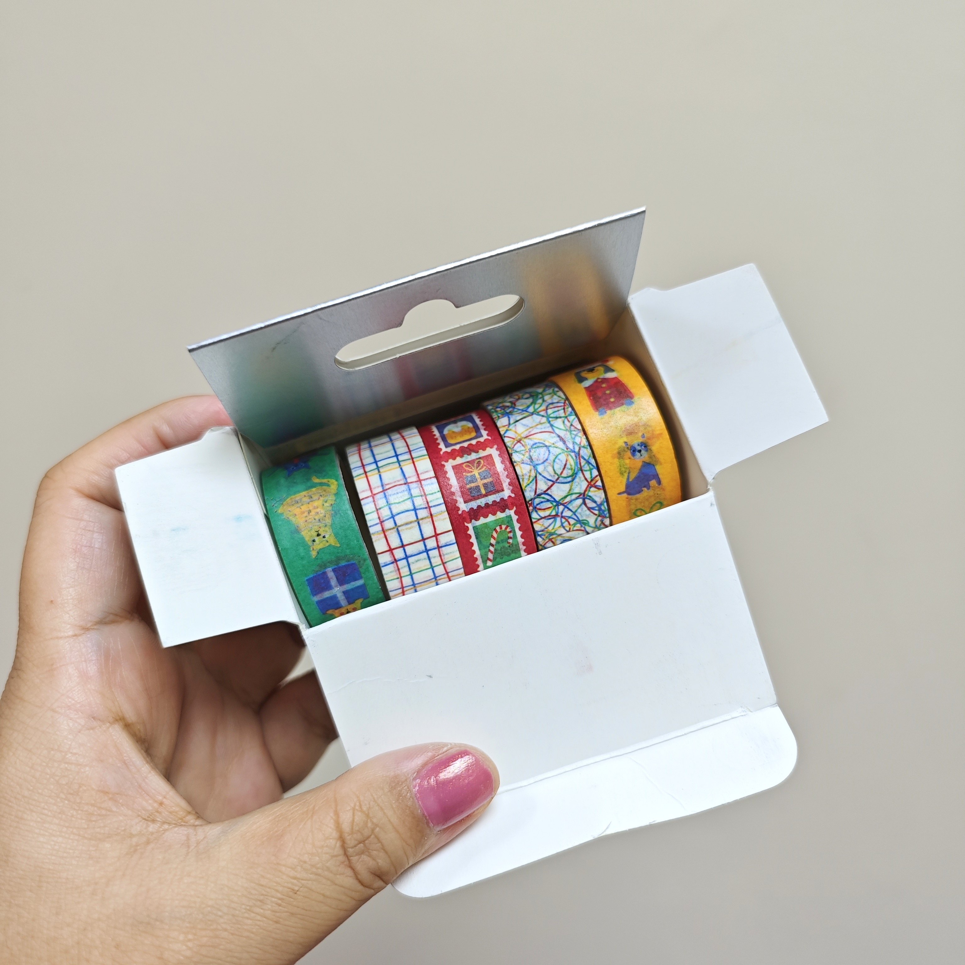 出口英国 WILKO原装和纸胶带五个装  手账贴纸 手作文具,淘宝优惠券,粉丝福利购,淘宝优惠卷