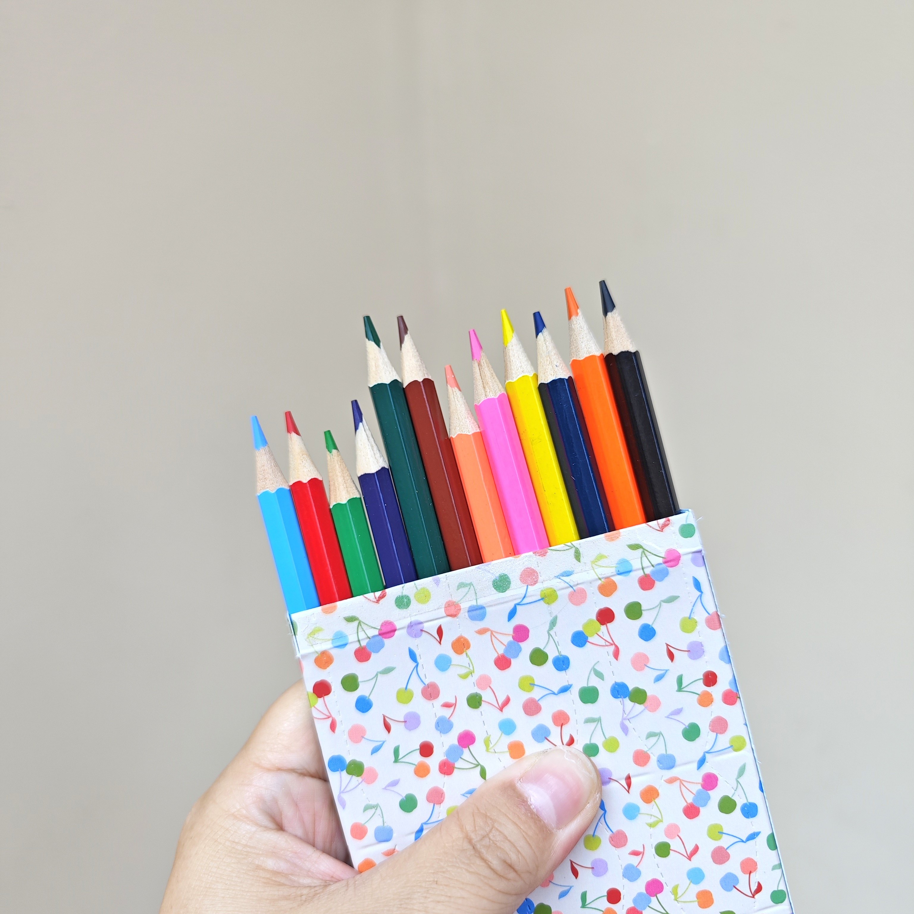 出口丹麦 SOSTRERE GRENES原装十二色彩色铅笔 儿童绘画用品工具,淘宝优惠券,粉丝福利购,淘宝优惠卷