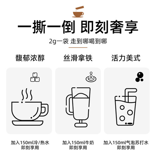 后谷纯黑咖啡粉速溶美式无添加蔗糖低脂云南小粒咖啡官方旗舰店 - 图2