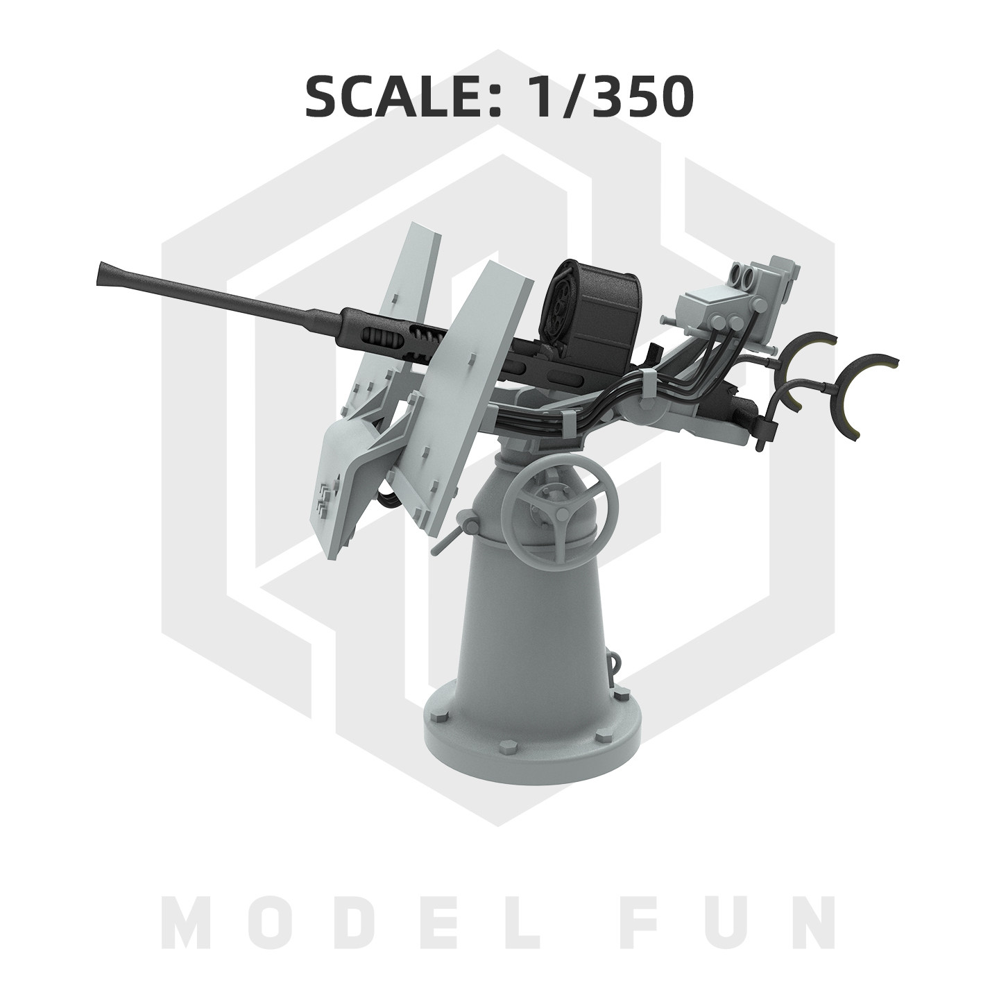 模道场 模道坊 1/350 1/200 1/700 美国海军20mm厄利孔单联防空炮,淘宝优惠券,粉丝福利购,淘宝优惠卷