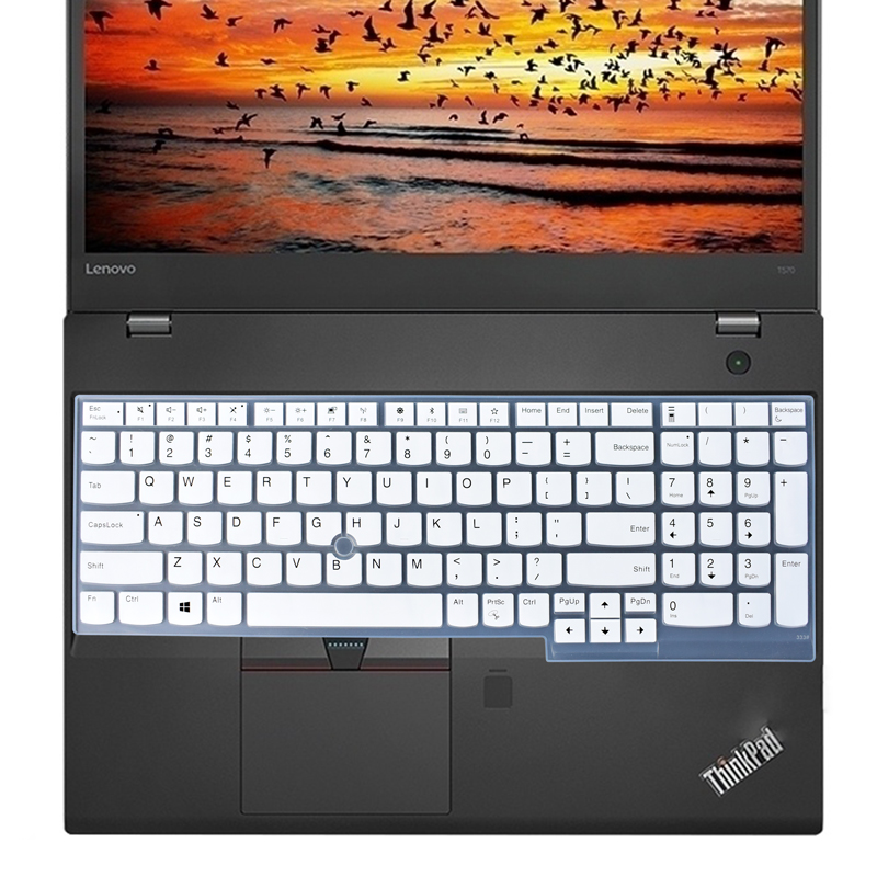 联想 E590 P52 T590 E595 P72 P53 E15 笔记本电脑键盘保护膜套贴 - 图2