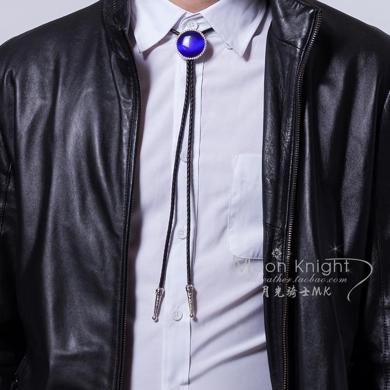 个姓韩版衬衫波洛吊坠发型师夜店配饰 波洛领带男 tie bolo 蓝宝石 个姓韩版衬衫波洛吊坠发型师夜店配饰 波洛领带男 tie bolo 蓝宝石