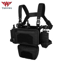 Jacoda Army fan outdoor live-action CS Tactical equipment MK3 MK4 full set of tactical chest hanging belly pockets