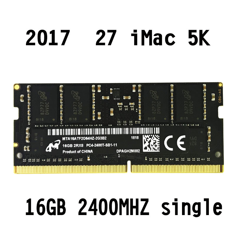镁光 DDR4 16GB 2400笔记本内存 2666 3200 苹果iMac 5K 27寸2019 - 图0