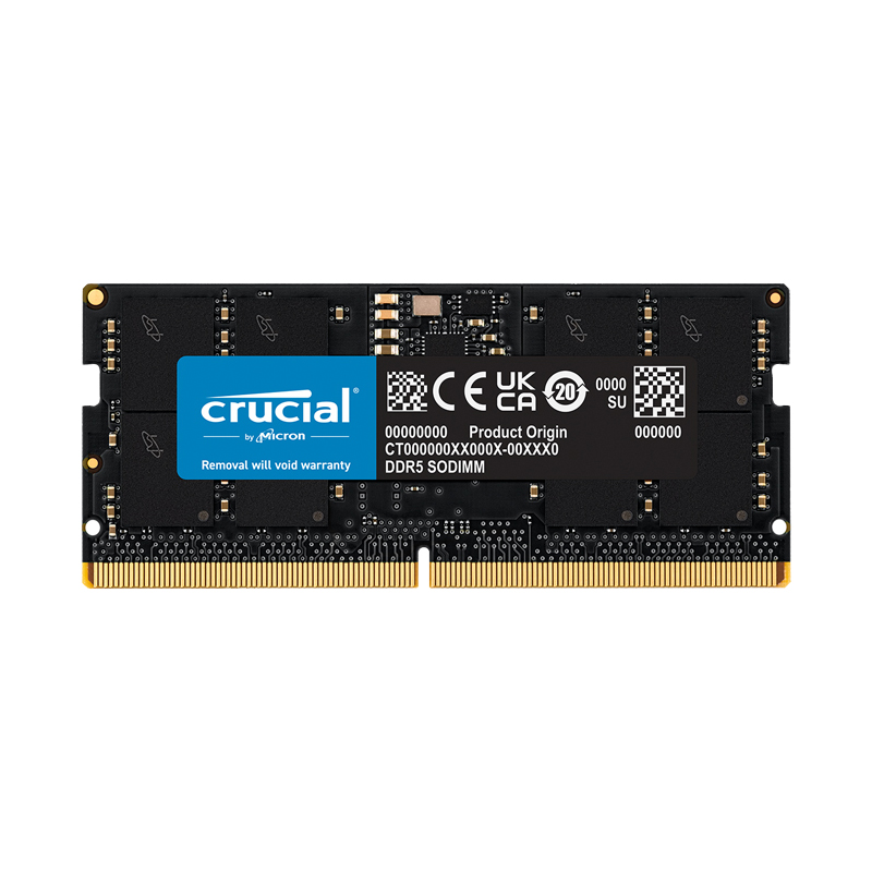 镁光DDR5笔记本内存条8GB 16G 32G 64G 4800双通道crucial全兼容 - 图3