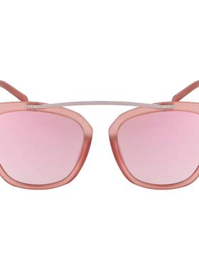 代购GUESS女士太阳镜遮光防紫外线清晰视野轻便佩戴方形粉色