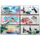 Kitchen living room bathroom pastoral style artistic tiles