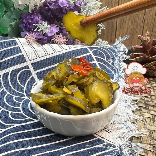 雅玛屋酱菜甜酸黄瓜片100g脆黄瓜日式小菜酱青瓜咸菜酱菜下饭腌菜 - 图2