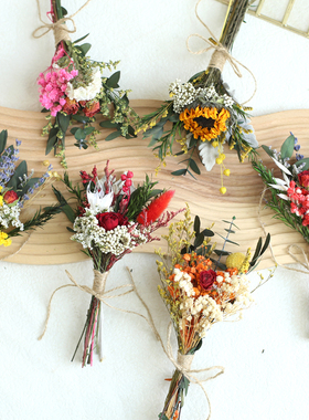云南干花永生花真花花束