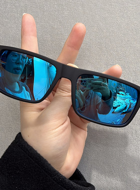 变色偏光墨镜男女骑行运动太阳镜