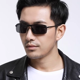 Дневные и ночные солнцезащитные очки для мужчин, меняющие цвет, 2025, новые поляризационные очки для вождения и рыбалки, мужские спортивные солнцезащитные очки для бега