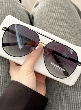 透明蓝色墨镜男款开车变色偏光镜