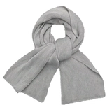 Белый зимний шарф, длинная удерживающая тепло универсальная цветная трикотажная шерстяная накидка для школьников, в корейском стиле