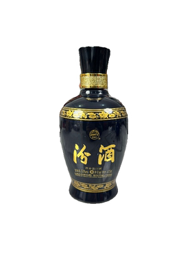 杏花村汾酒蓝汾空酒瓶摆件酒瓶子装饰空瓶收藏道具陈列高档摆柜